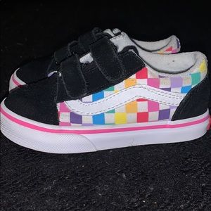 Vans Old Skool V Rainbow Shoe